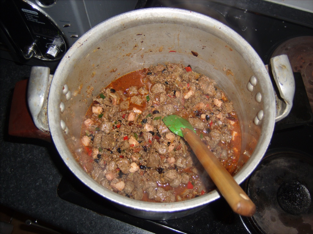Chilli step five - everyone back in the pool