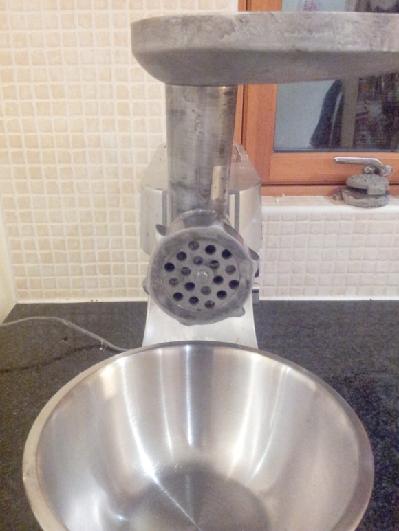 Mincer plate