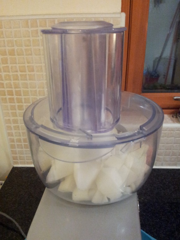 Loaded food processor