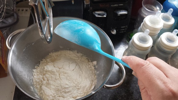 Adding plain flour