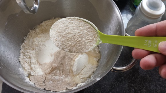 Adding plain flour