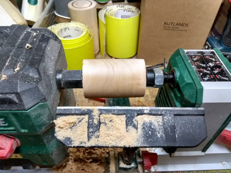 Lidl Parkside Lathe, part fin Stochastic Geometry