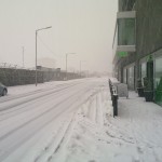 Sherrif Street looking towards the EastLink bridge