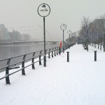South Quays looking towards the Docklands